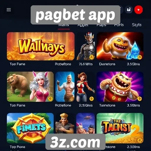 Comparativa de jogos disponíveis no pagbet app