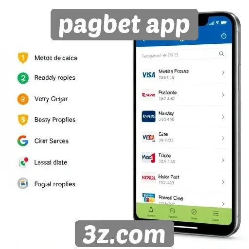 Métodos de pagamento disponíveis no Pagbet App